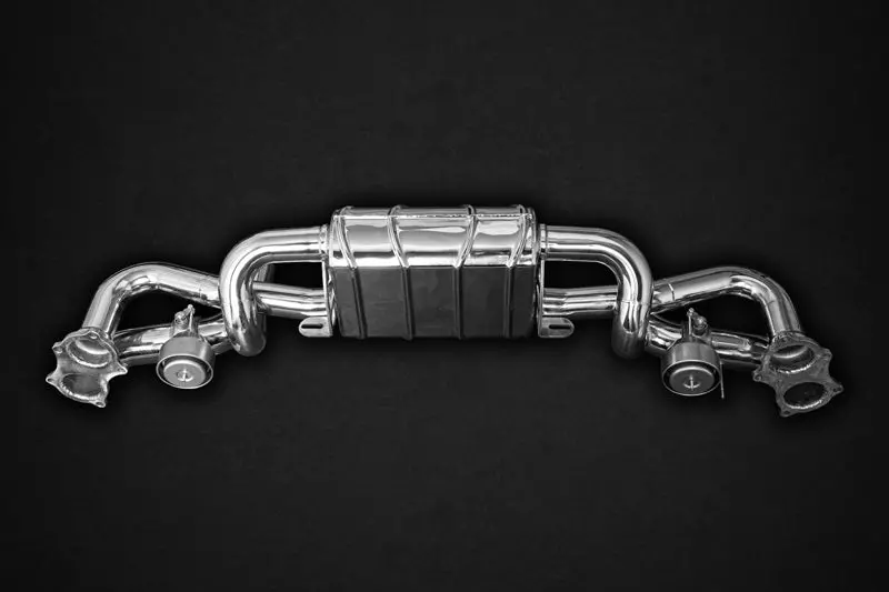 Capristo Valved Exhaust (Oem Tips) - Porsche 718 Spyder/ Gts/ Cayman Gt4 1