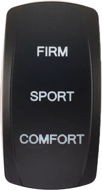 Dash Switch Rocker Face Firm/Sport/Comfot 1