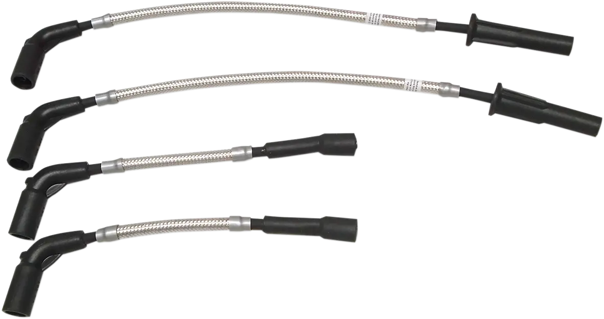Magnum Shielding Spark Plug Wire Set - Polished Stainless - Softail 3047S 1
