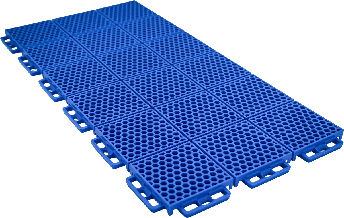 Protech Flooring Smooth Blue 8 Pc 1