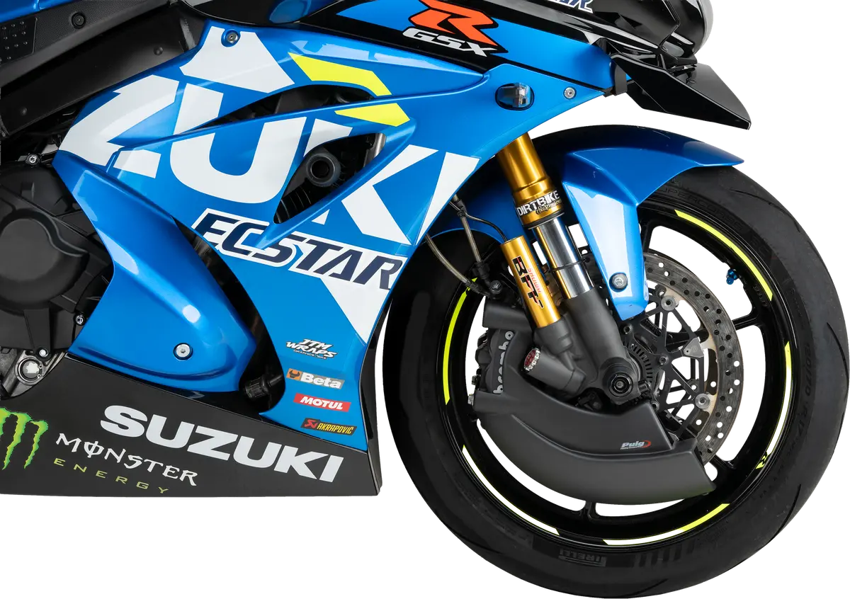 Brake Cooler Matte Black Suz 1