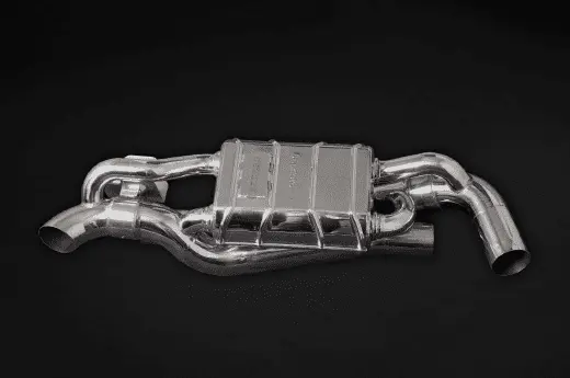 Capristo Valved Exhaust Muffler For Oem Cats (Oe Actuators) - Porsche 992 Carrera/S/Turbo/Turbo S 1