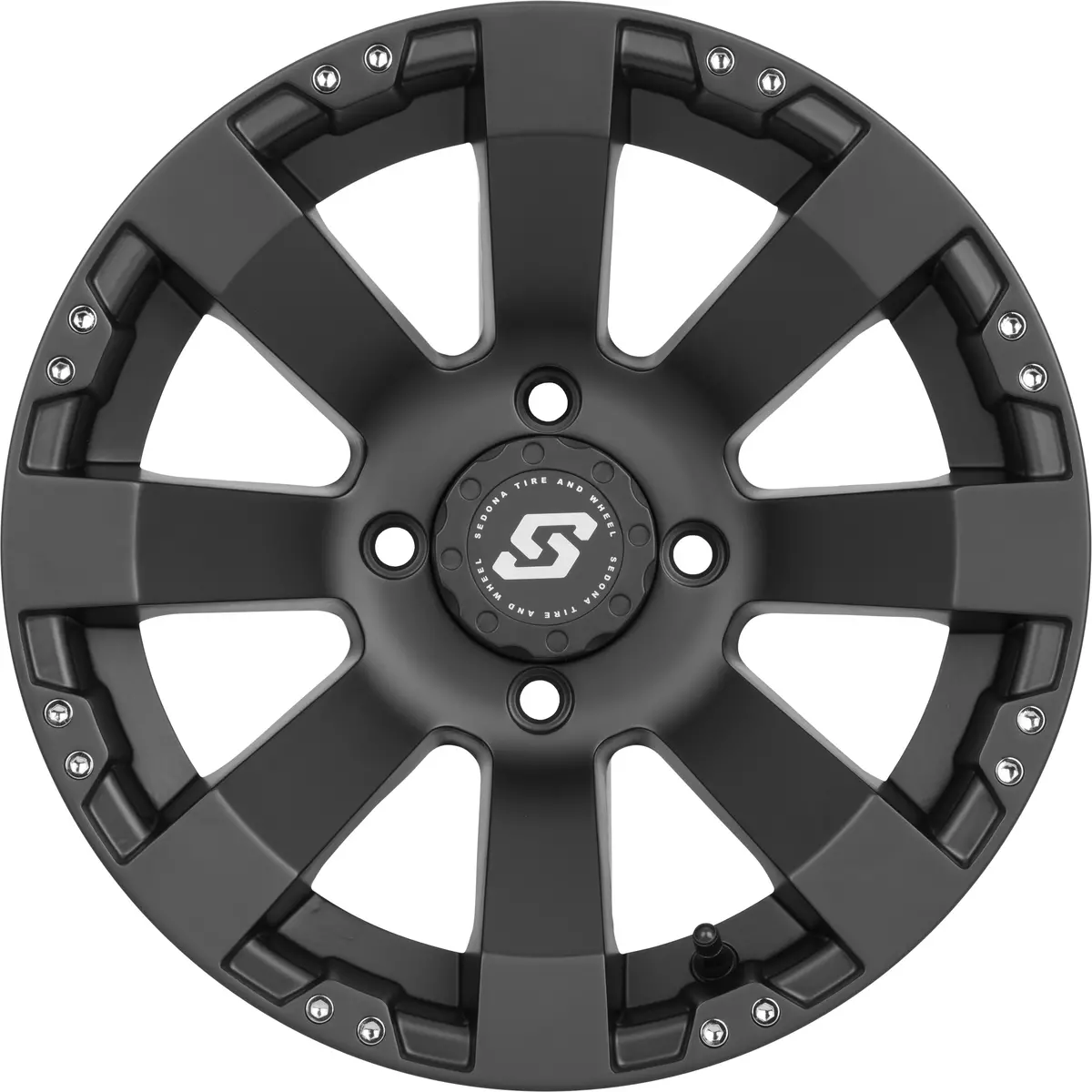 Spyder Wheel 12X7 4/110 2+5 ( 47Mm) Black 2