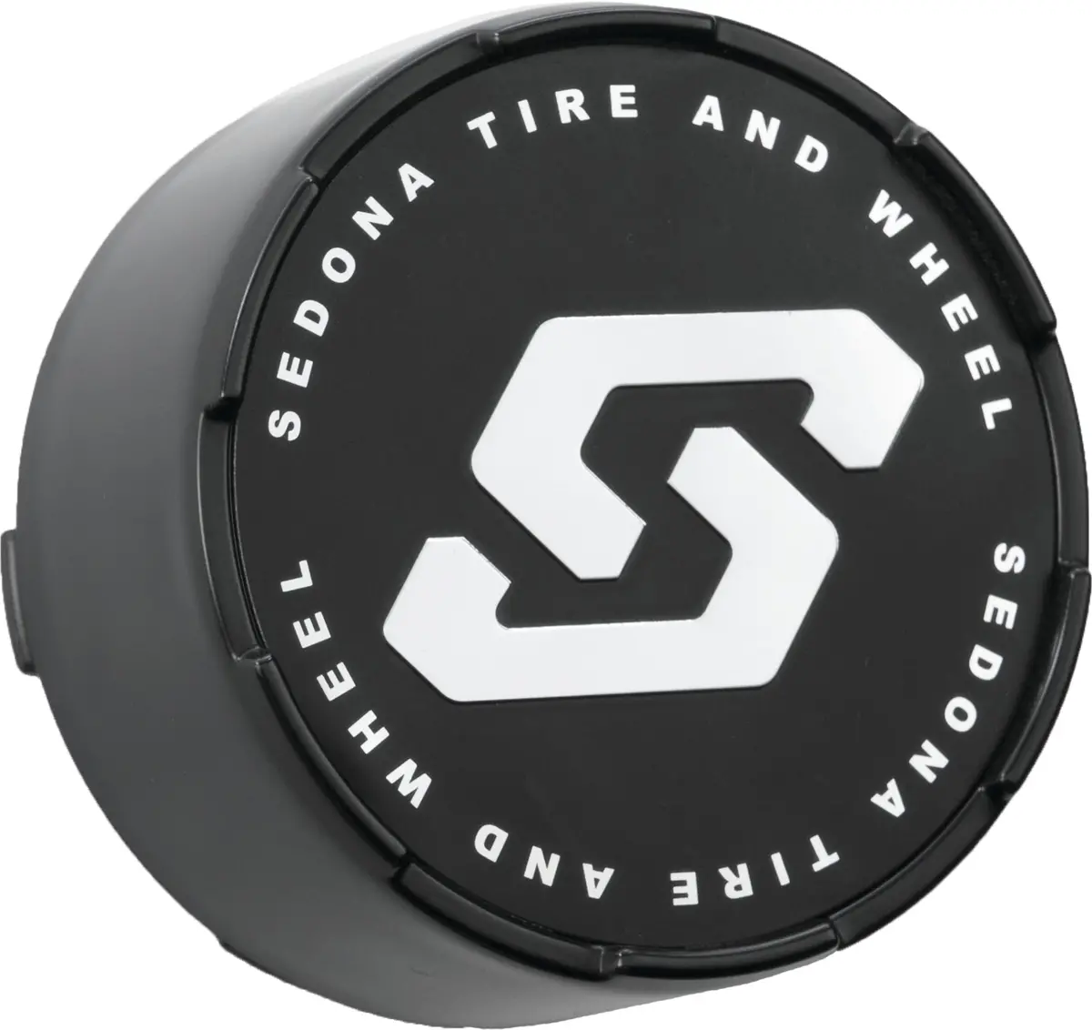 Split 6 Wheel Replacment Cap Black 4/137 4/156 1