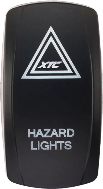 Dash Switch Rocker Face Hazards 1