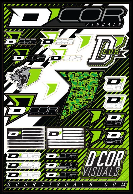 Logo Decal Sheet 12"X18" 1