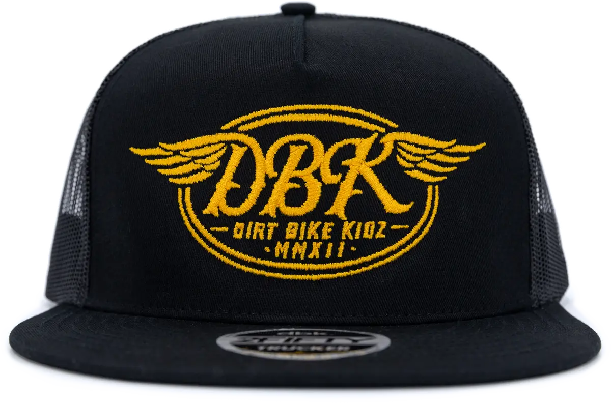 Goldwings 2Fifty Snapback Hat Black 1