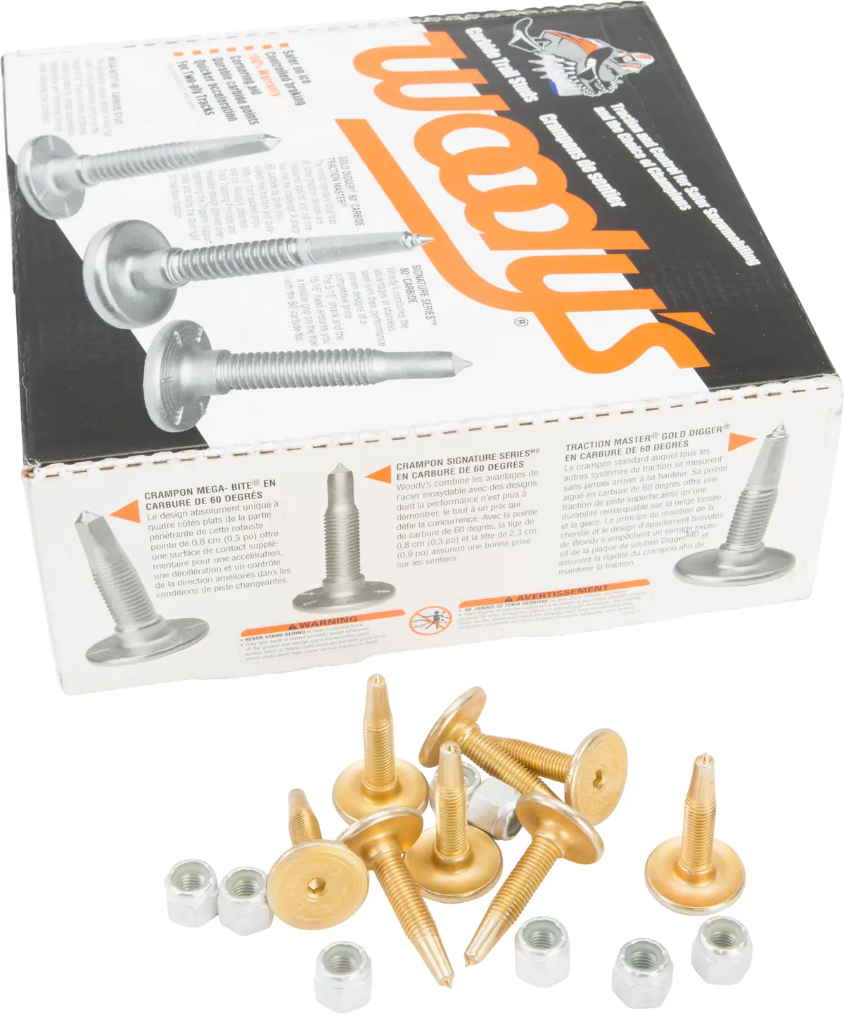 Gold Digger Carbide Studs 1.325" 144/Pk 1