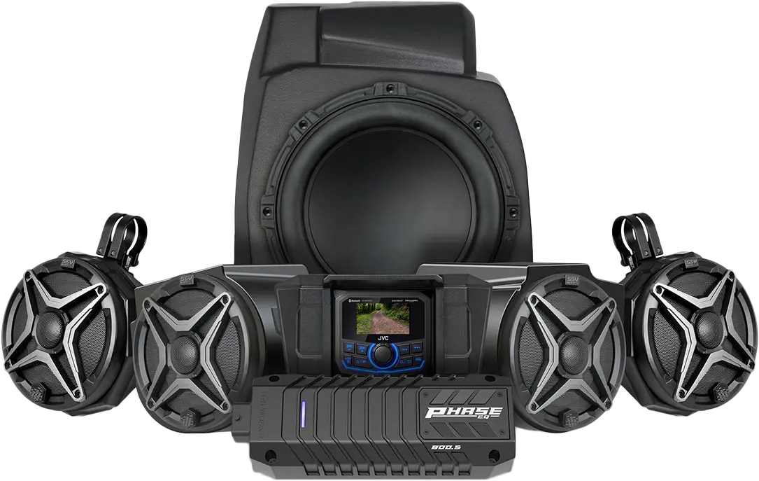 5 Speaker Kit W/ Jvc Controller 1