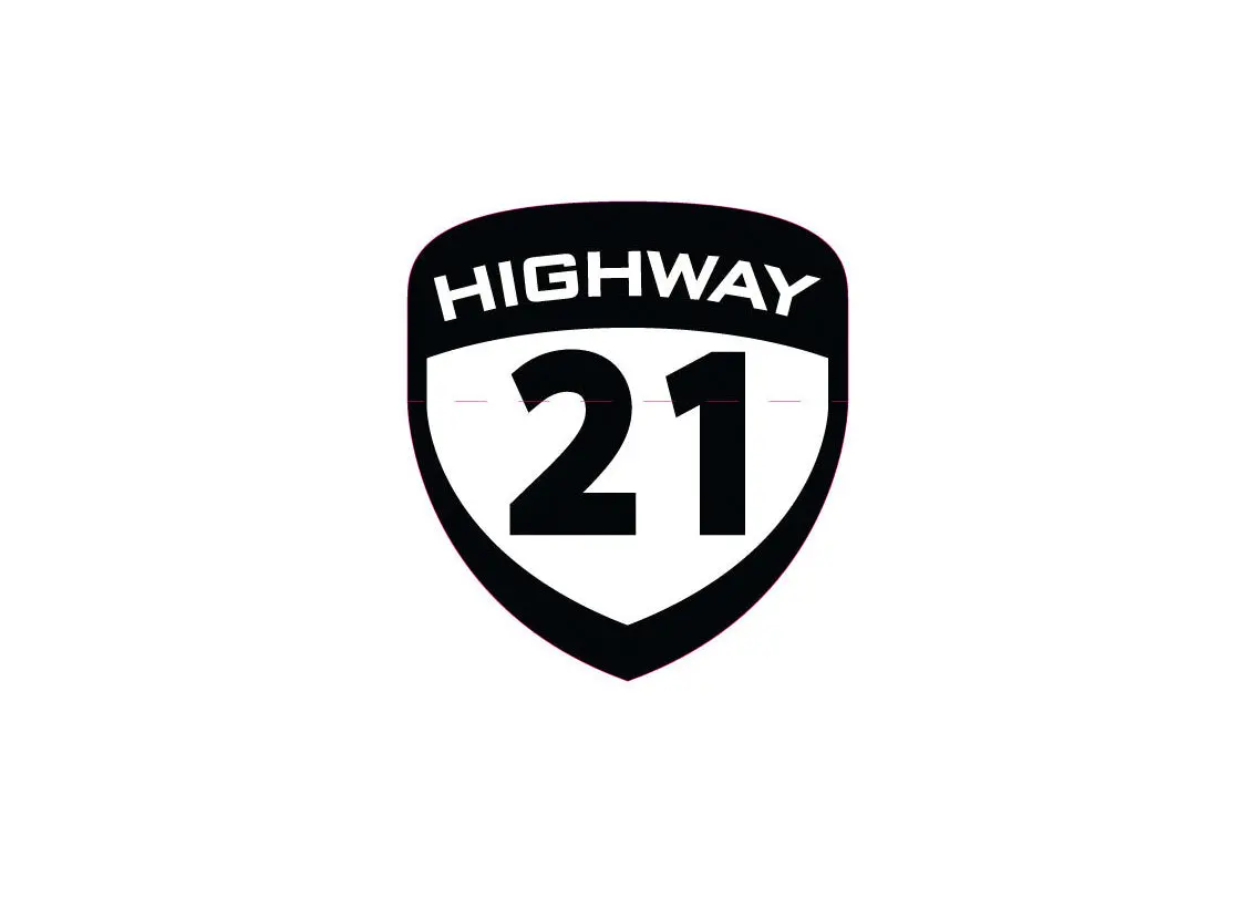 Highway 21 Die Cut Stickers 4