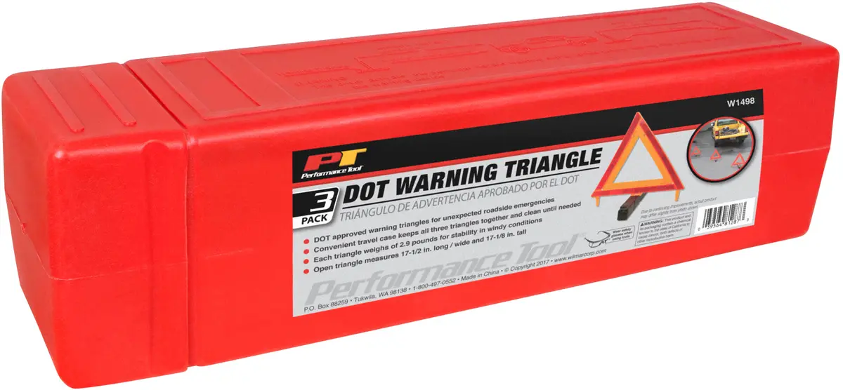 Warning Triangle/3 Pack 2