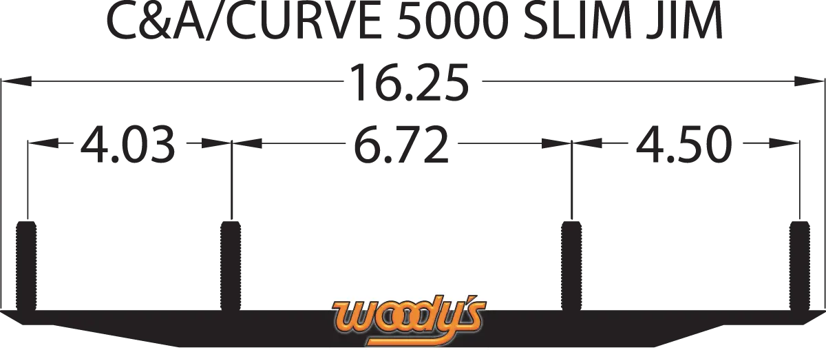 Woody's Dooly™ Runner - 6" - 60° - C&A Pro Dc6-5000 1