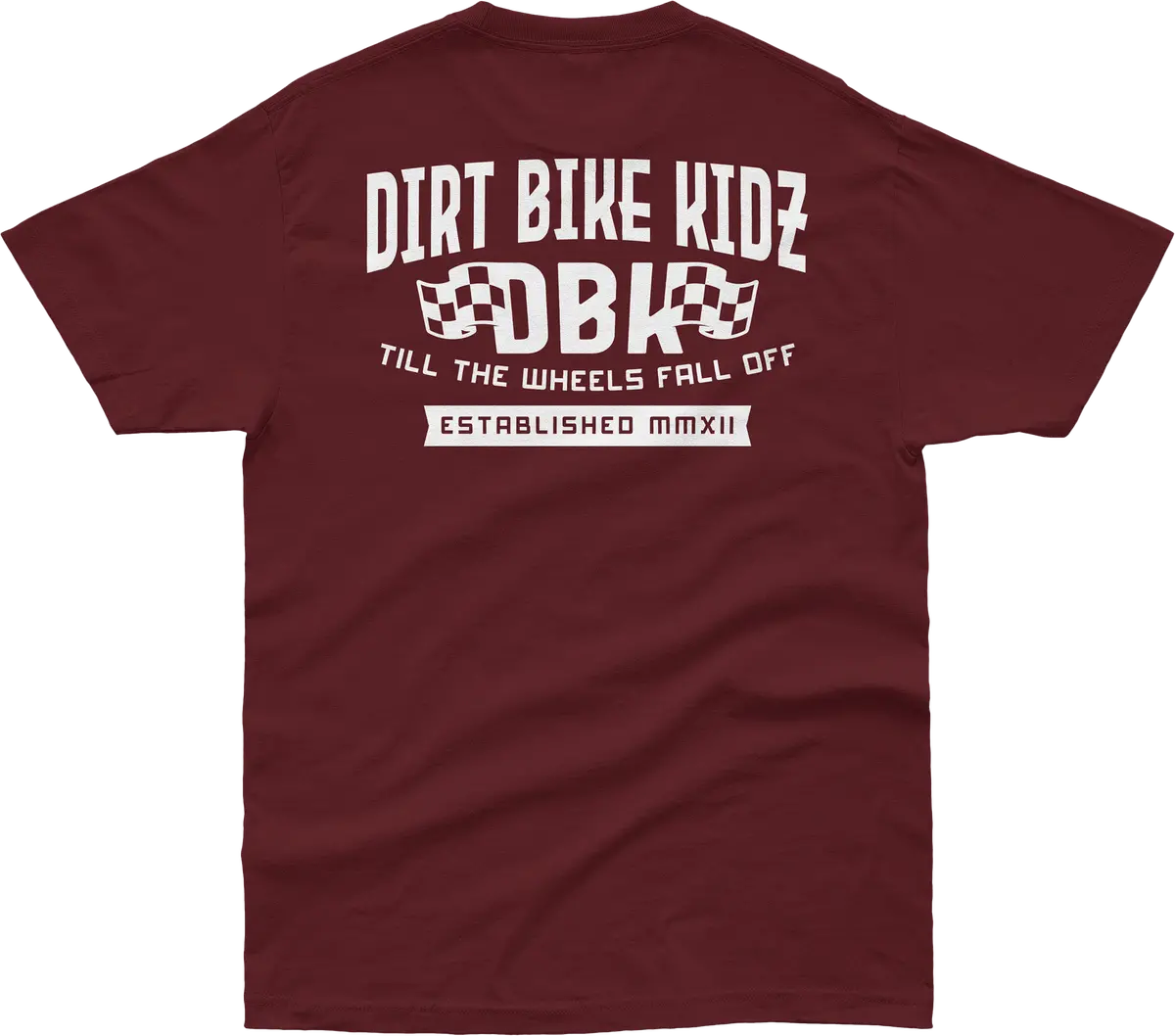 Till The End Tee Burgundy Sm 2