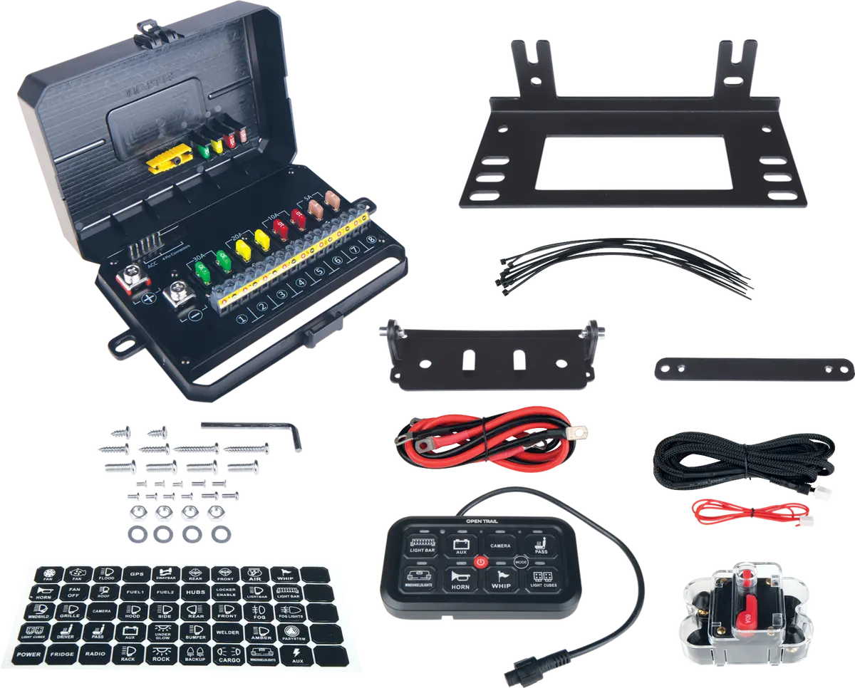 Multifunction Rgb Switch Panel 8 Gang 1