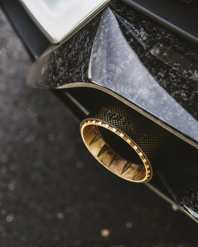 Capristo Exhaust Tips - Lamborghini Huracan Performante 2