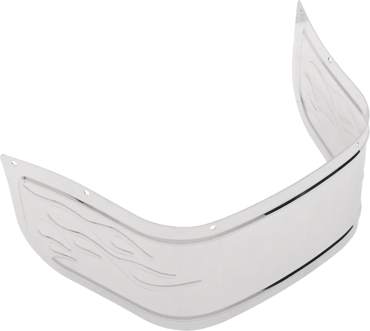 Drag Specialties Fender Skirt - Front - Chrome 76764F 1
