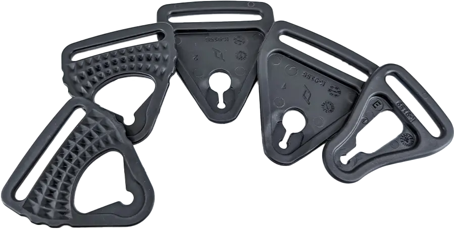 Kx 3.0 Strap Clip & Loop Set Black Xl/2X/3X 1