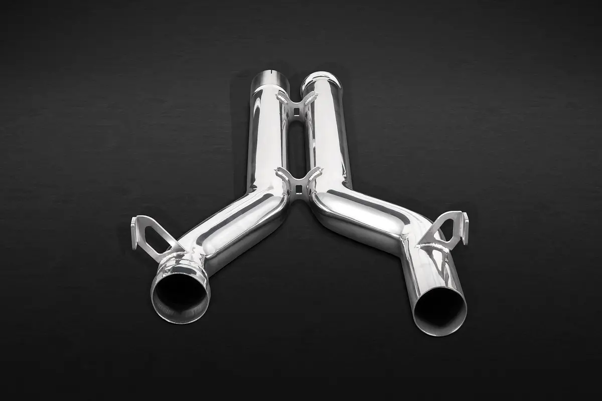 Capristo Middle Silencer Spare Pipes - Mercedes Amg C63 (W204) 1