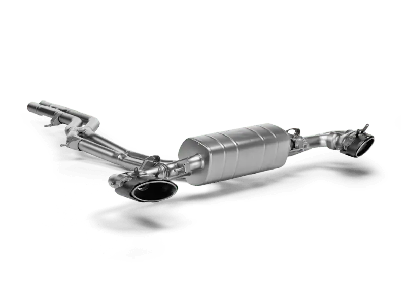 Akrapovic 2025 Audi Rsq8 Evolution Race Line Exhaust System Titanium (Link Pipe Co-Au/T/5 Required) 1