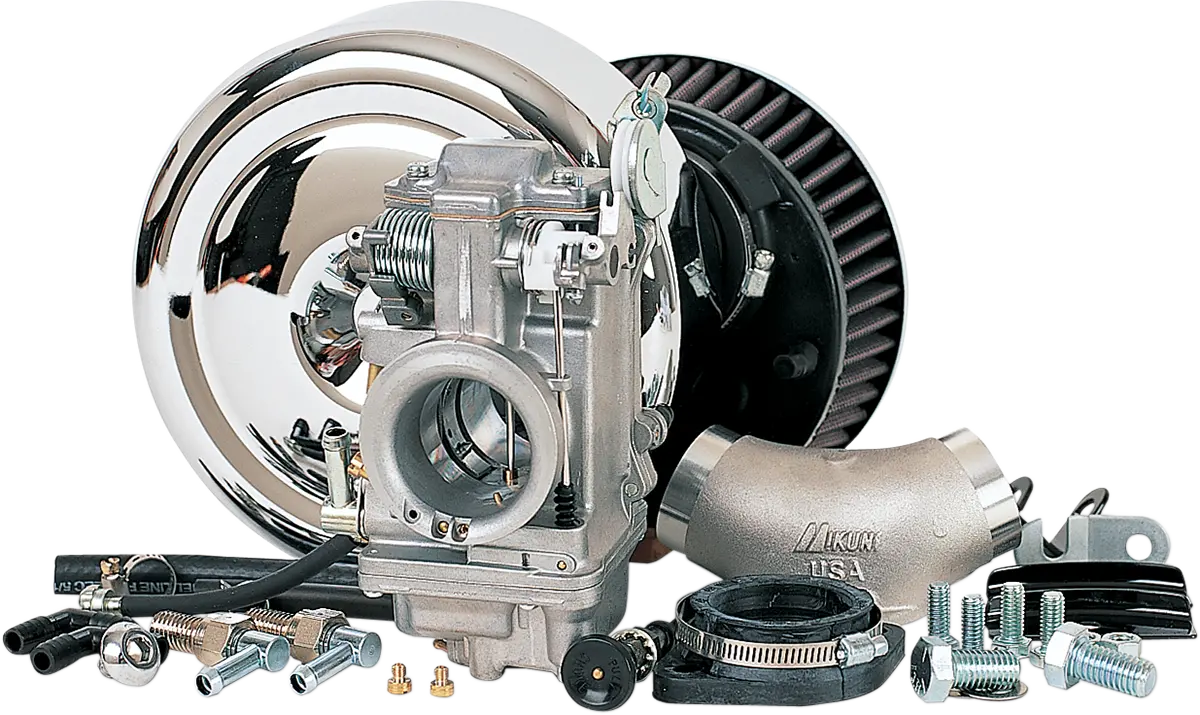 Mikuni Smoothbore Carburetor Total Kit - Hsr42 - Evolution Big Twin 42-8 1