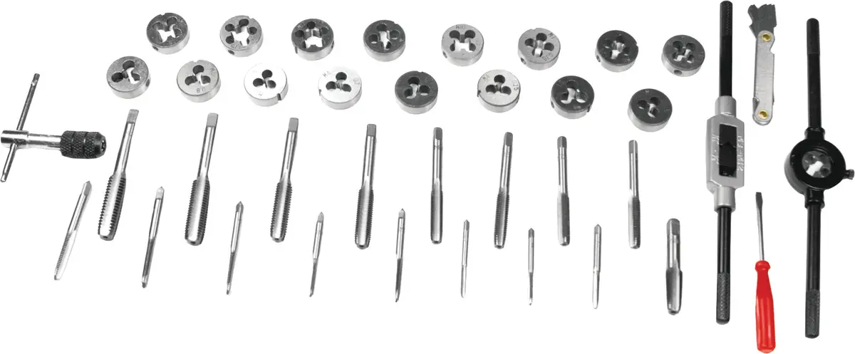 40 Pc Sae Tap Die Set 1