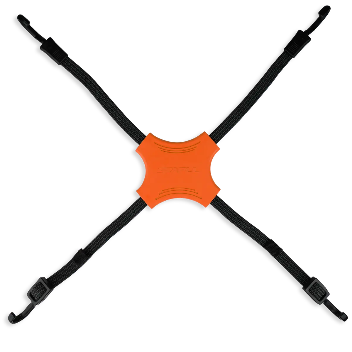 Tack Strap 4 Way Bungee 2/Pk Orange 1