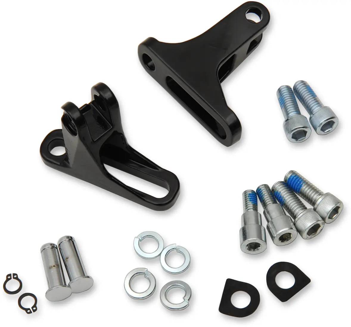 Drag Specialties Passenger Foot Peg Mount - Black 77825B 1