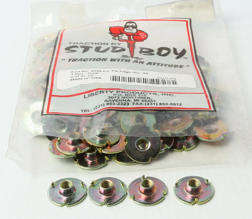 T Nuts 1" X 7Mm 96/Pkg 1