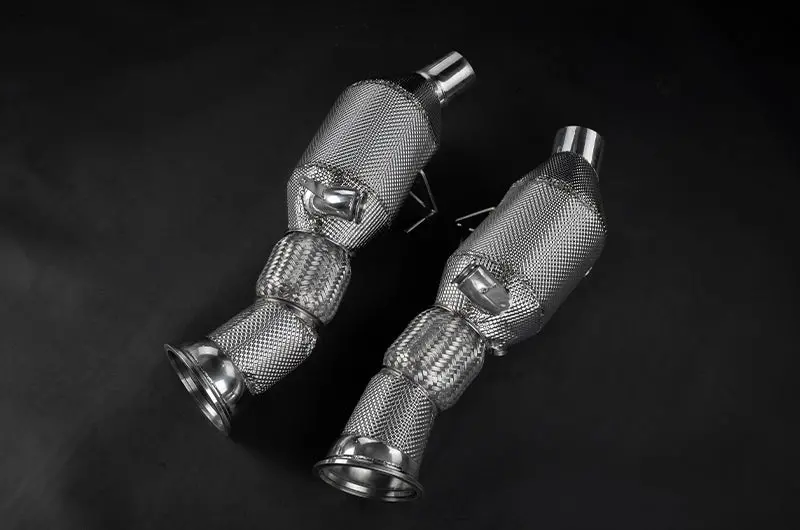 Capristo Sport Cat Downpipes - Ferrari 296 1