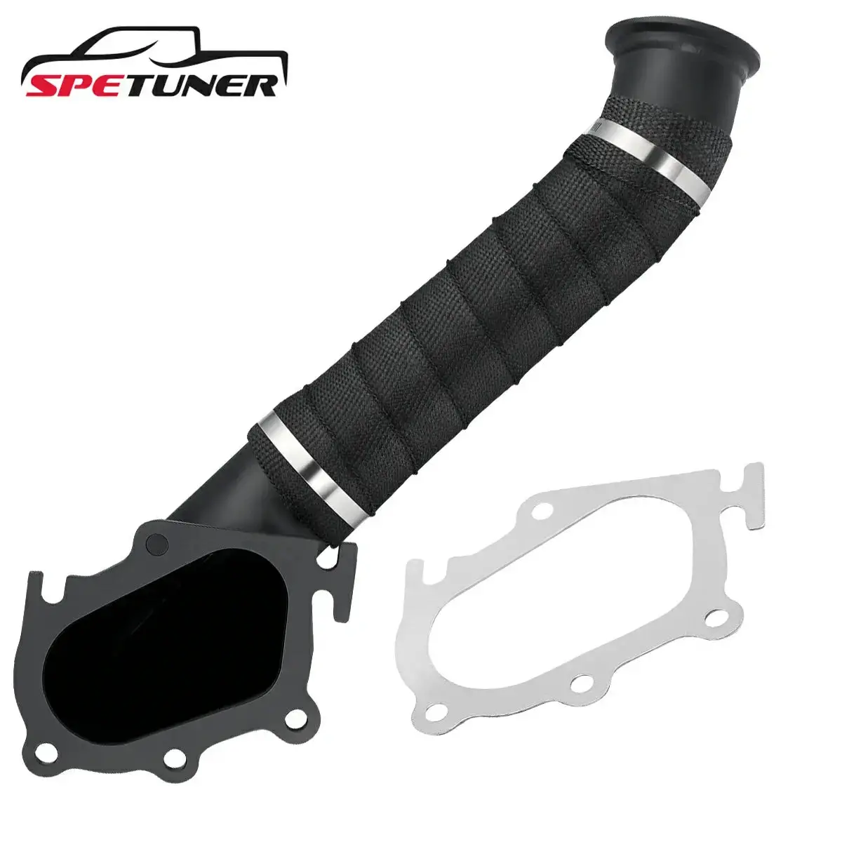 3″ Downpipe Exhaust For Gmc/Chevrolet 6.6L Duramax Lb7 2001-2004 1