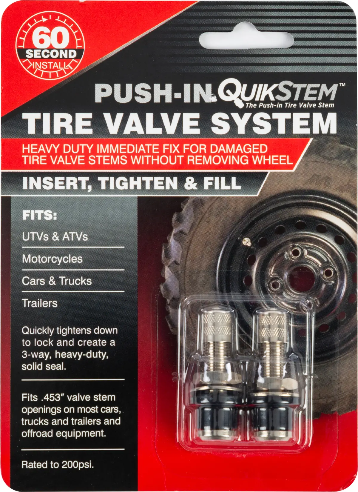 Tire Valve System Push In Quikstem 1
