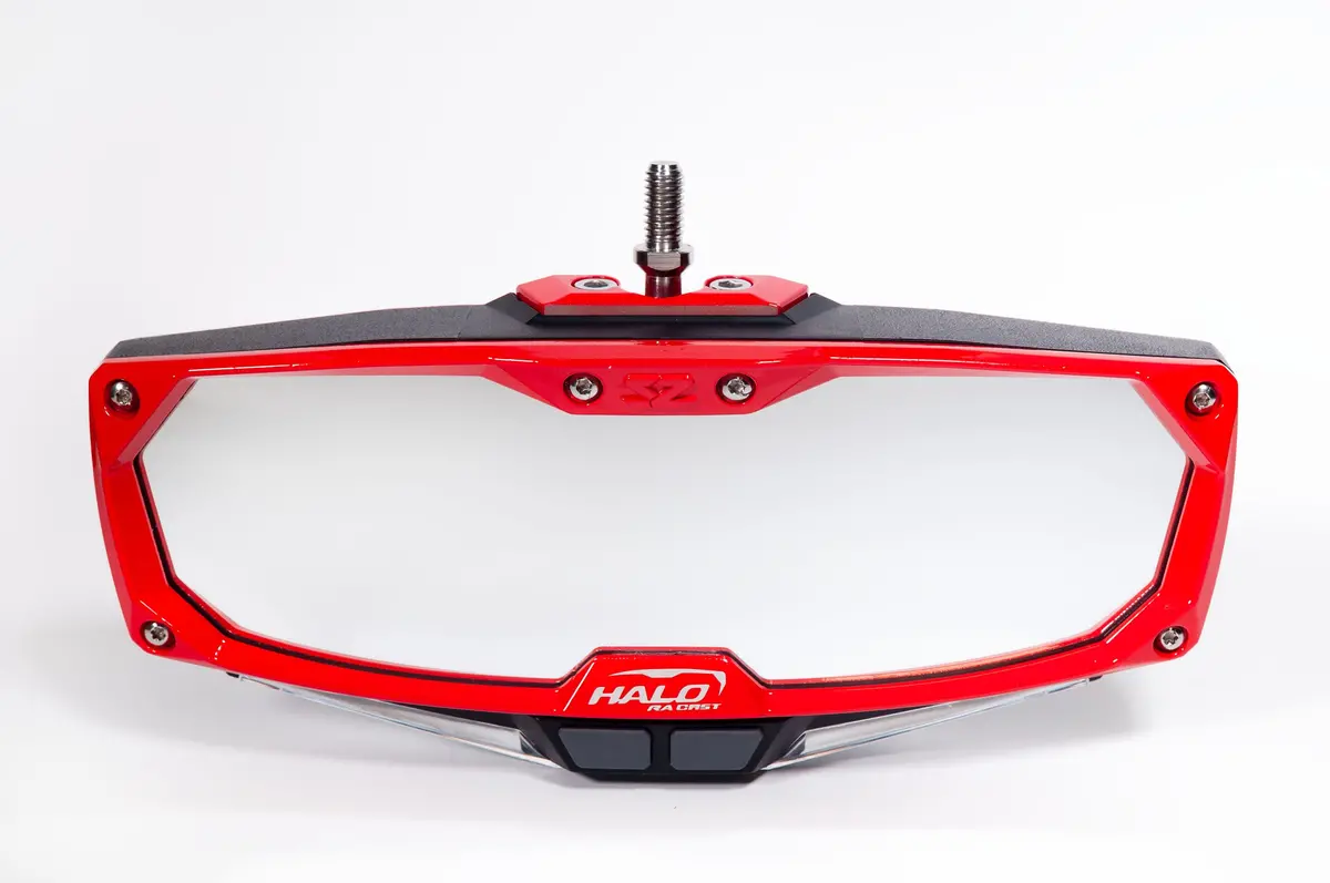 Bezel Halo Billet/Led/Cast Red 1