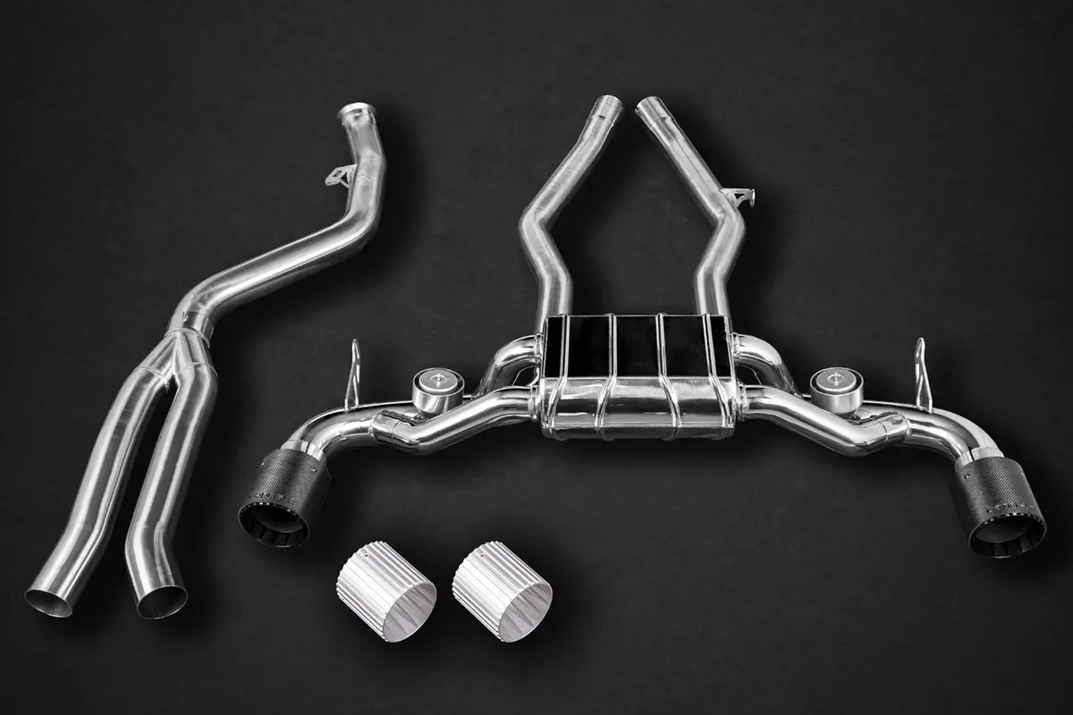 Capristo Valved Exhaust + Carbon Tips (Ces3) - Toyota A90 Supra 1