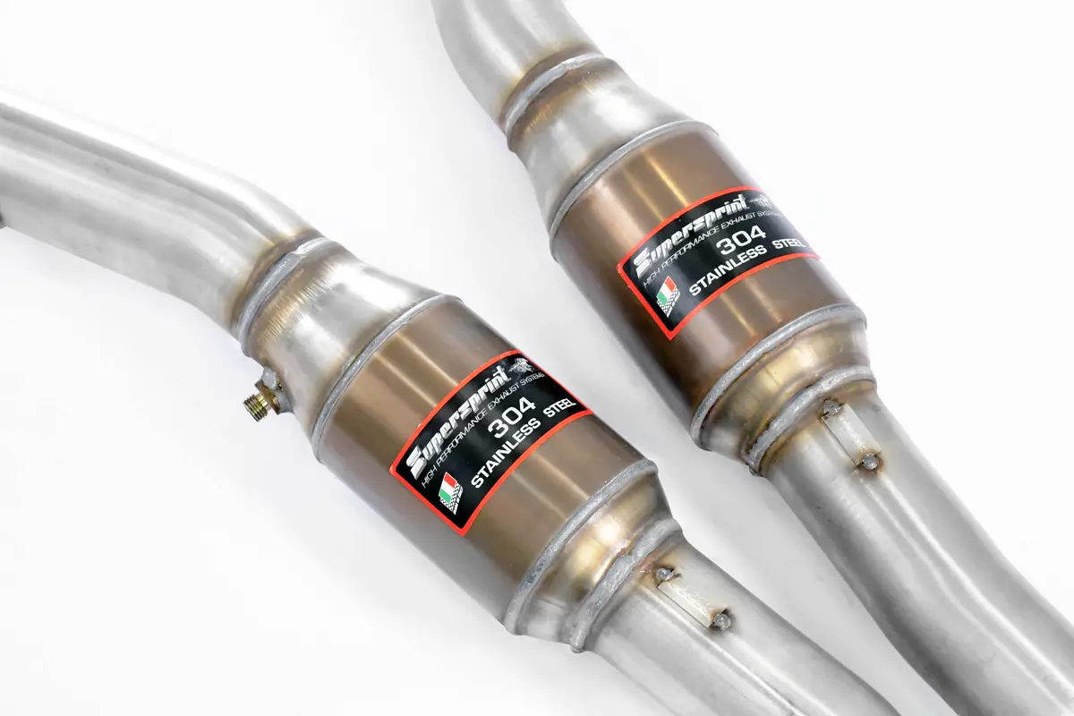 Supersprint Bmw E39 M5 / 540I / E38 740I Front Pipe Set - Catted 2