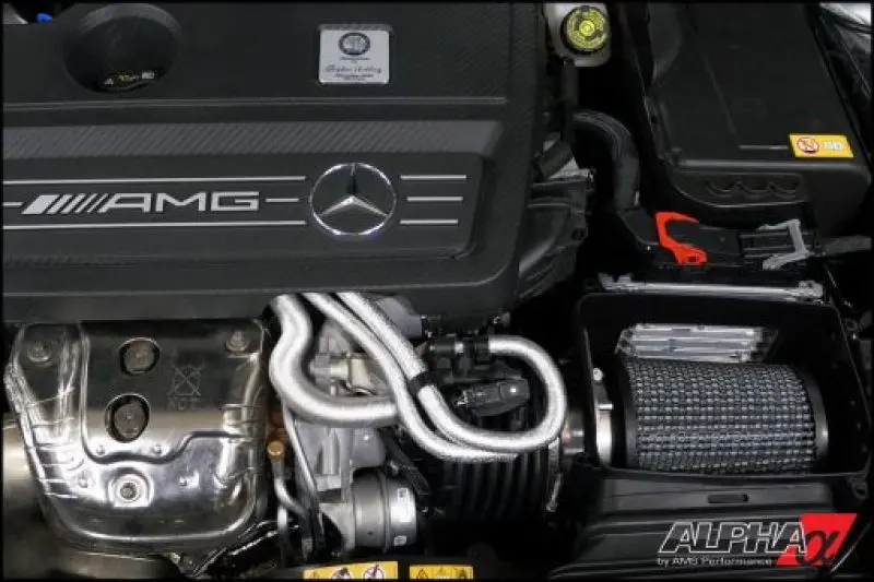 Ams Performance 14-18 Mercedes-Benz Cla 45 Amg 2.0T Alpha Intake System W/Carbon Fiber Duct & Lid 1