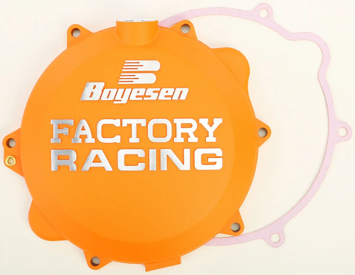 Factory Racing Clutch Cover Orange 1