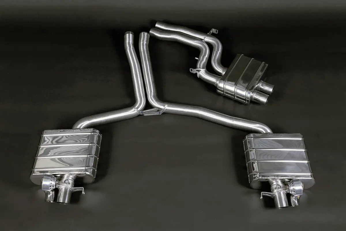 Capristo Ece Valved Exhaust With Middle Silencer Pipes - Audi Rs5 (B8) 1