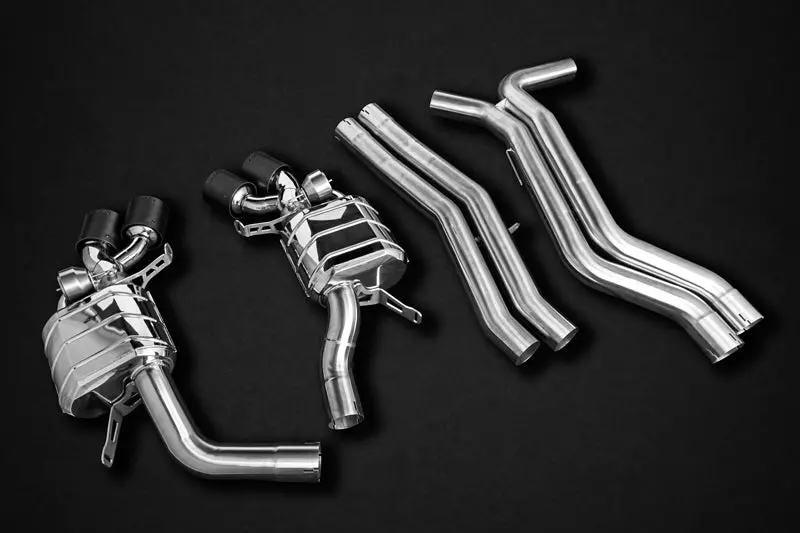 Capristo Valved Exhaust + Carbon Tips (Oe Actuators) - Audi Rs6/7 (C8) 1