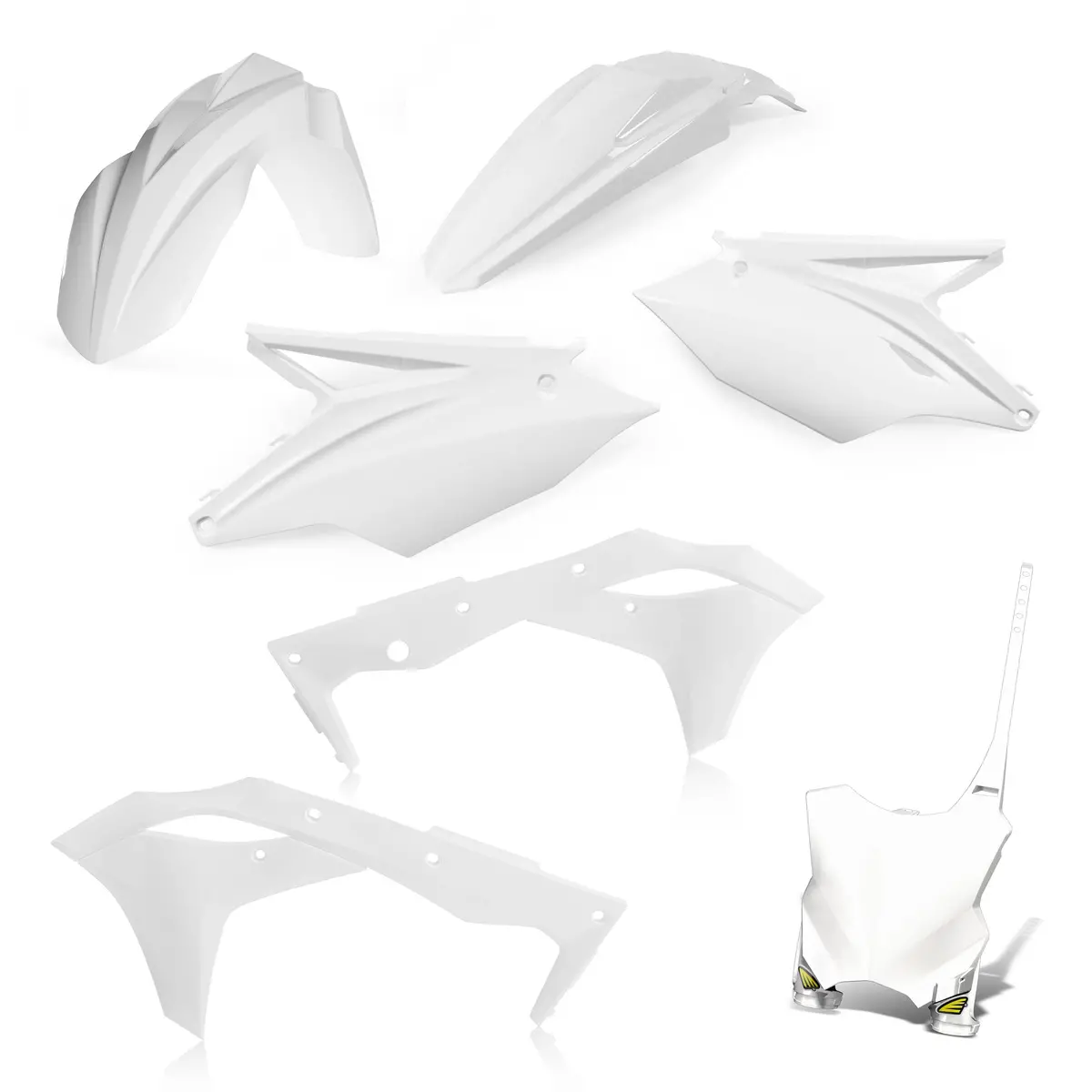 5 Piece Body Kit White 1