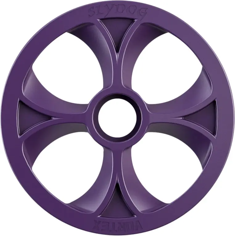 Vortex Bogie Wheel 10" Purple Alpha Wheel A/C 1