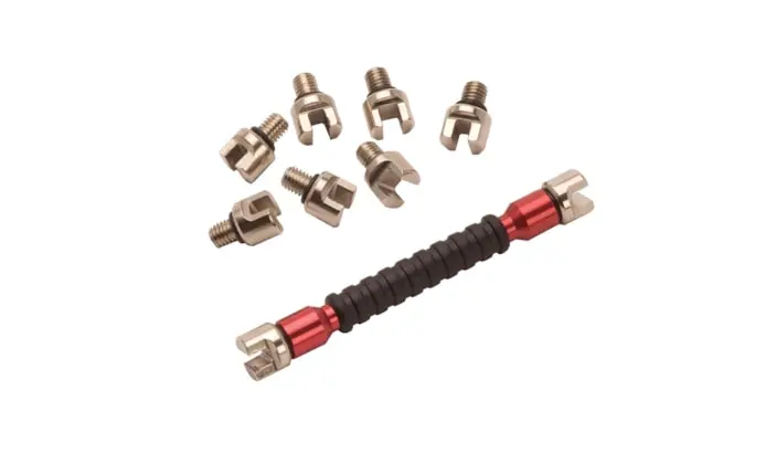 Multi Tip Spoke Key Red 5.4Mm 7.0Mm 1