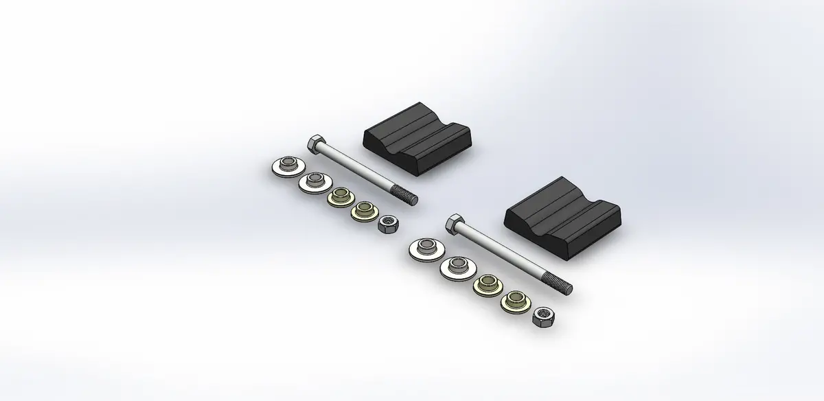 Pr /Sly Dog Mount Kit A/C Yam Pro Chs / Prclm 1