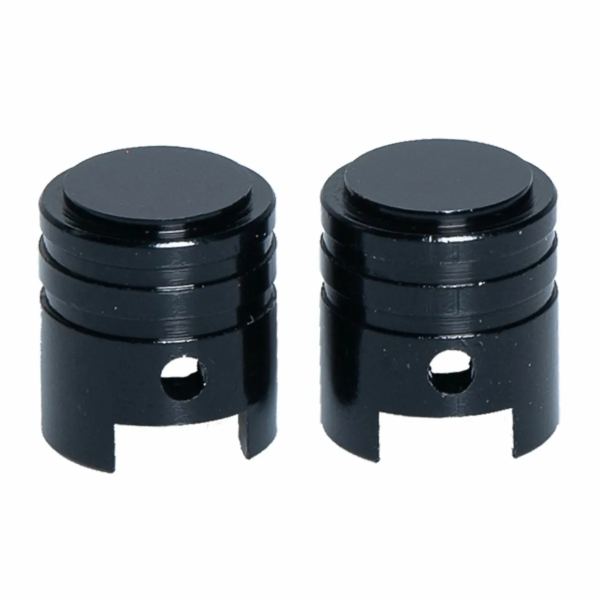 Valve Caps 2Pcs Black 1