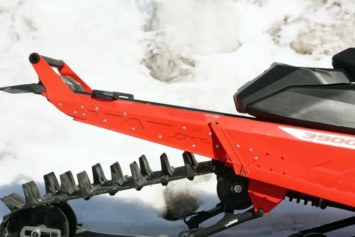 Rear Bumper Red Lynx Shredder 3900 Series 2