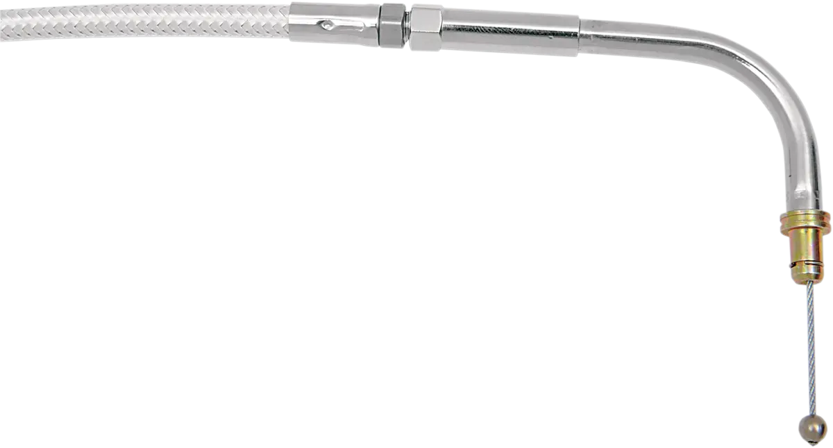 Magnum Shielding Sterling Chromite Ii® Braided Idle Cable For Harley-Davidson - 31-7/8" 34362 1