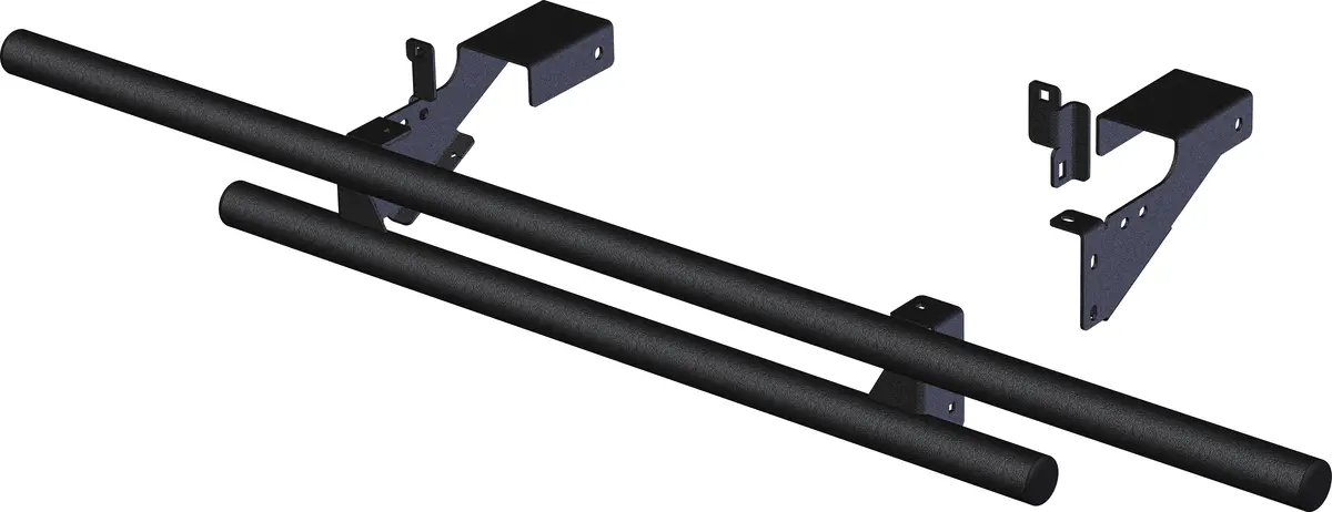 Rear Bumper Black Pol 1