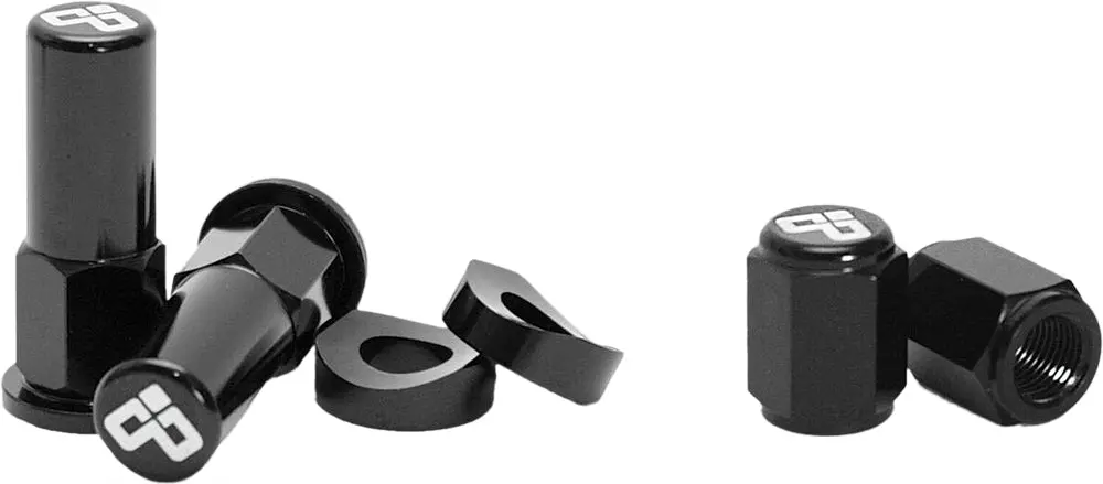 Rim Lock Nut & Valve Cap Kit 1
