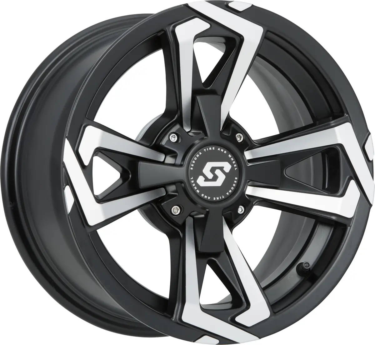 Riot Wheel 14X7 4/156 4+3 (+5Mm) Blk/Machined 1