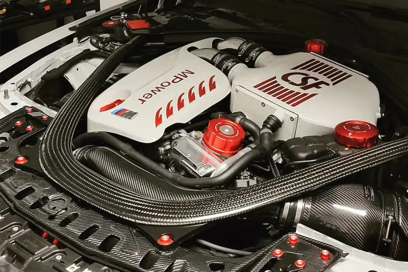 Csf Top Mount Charge-Air-Cooler - Raw Finish - Bmw F8x M3/ M4 2014-Up 2