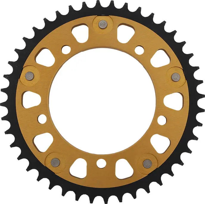 Rear Stealth Sprocket Alu/Stl 44T 530 Gld Tri 2